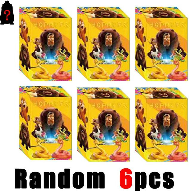 Yiran toy 1 Biber-Verwandlungsplan Box Hoppers Figuren 12-teiliges Set - Bild 1