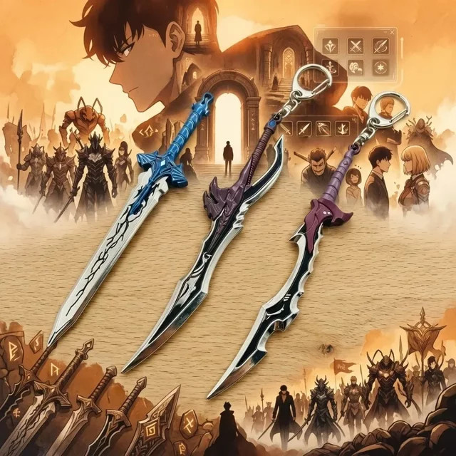 Bandai Solo Leveling Xiaoyu Cheng Katana Mizushino Shun, Spielzeug - Bild 1