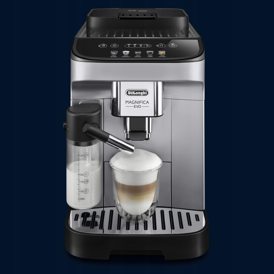 De'Longhi Magnifica Evo ECAM 290.61.SB Kaffeevollautomat in Silber und Schwarz - Bild 8