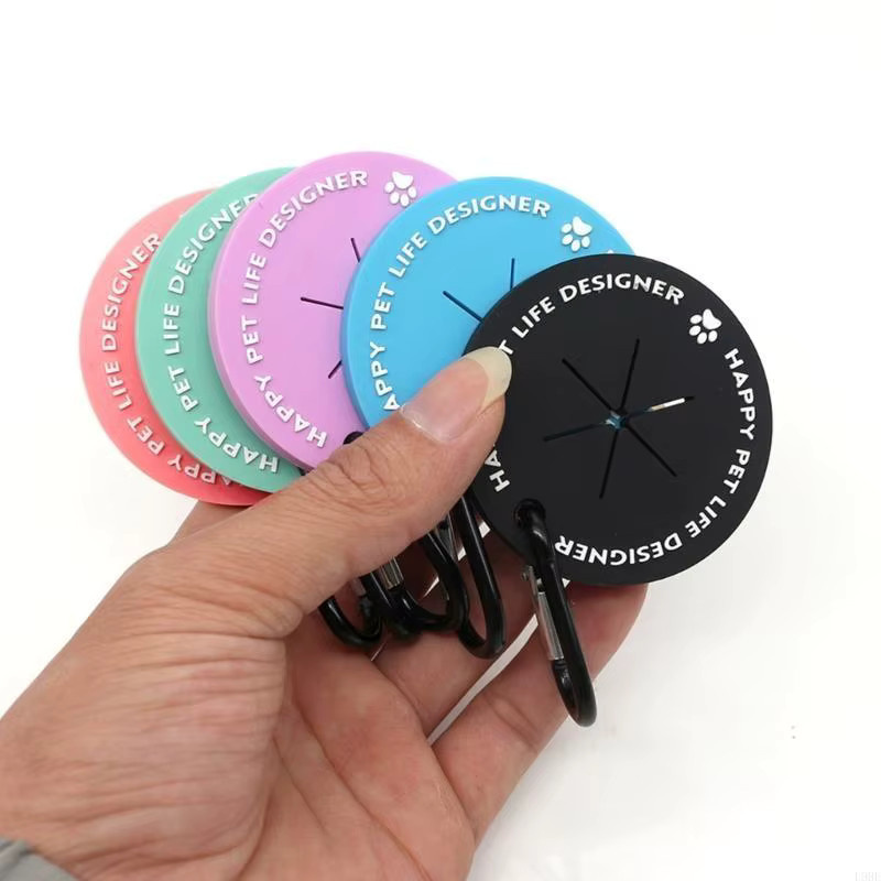 OOTDTY Hundekotbeutelhalter für die Leine in Grün und Multicolour - Bild 3