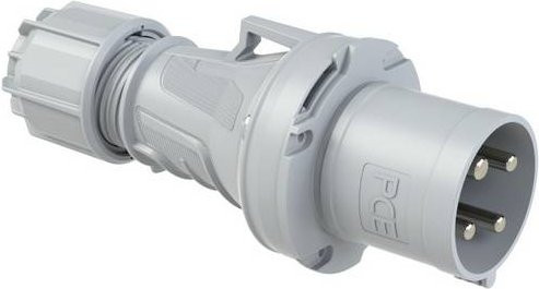 PC Electric Power Twist 0341-1 CEE Stecker 63A 4polig grau IP44 - Bild 1