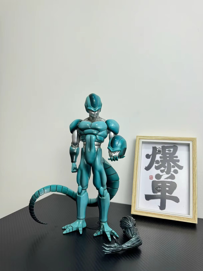 YJ Studio Cooler Anime-Figur, PVC-Statue, 28cm, Blau - Bild 3