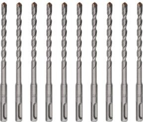 Stier SDS-plus Hammerbohrer in Silber, Durchmesser: 12 mm, Länge: 210 mm - Bild 1