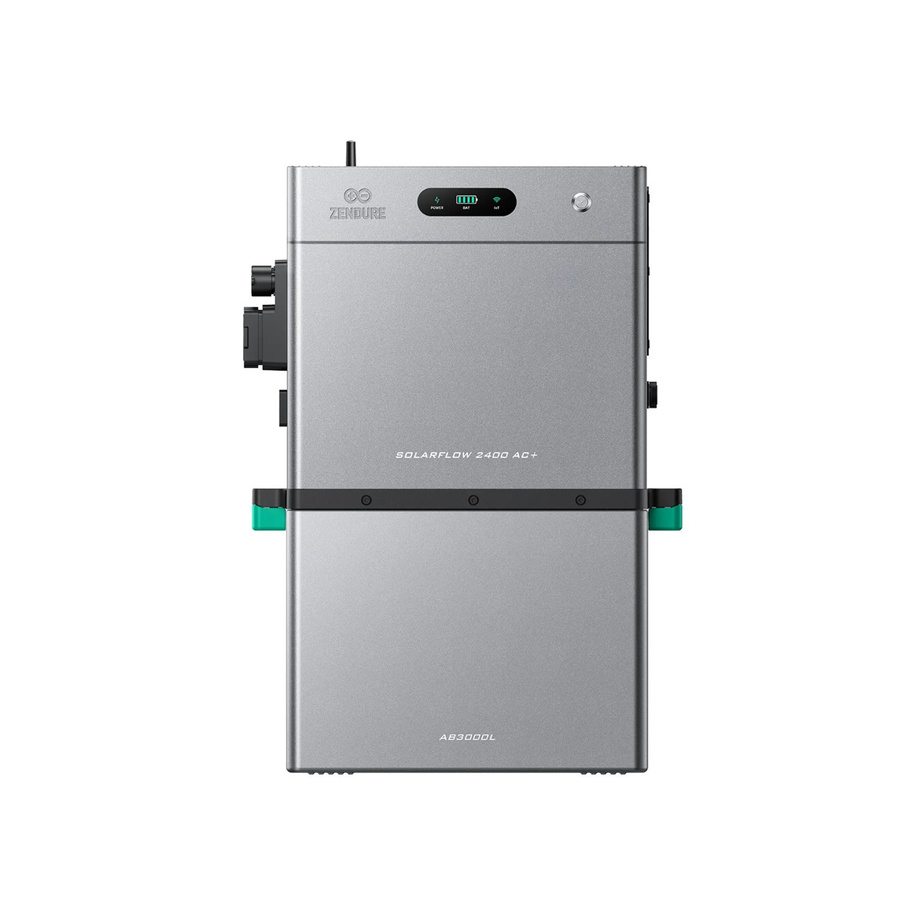 Zendure SolarFlow 2400 AC Plus Balkonkraftwerk mit bidirektionalem AC Ausgang bis 2400W und AB3000L in Silver/Grey - Bild 2