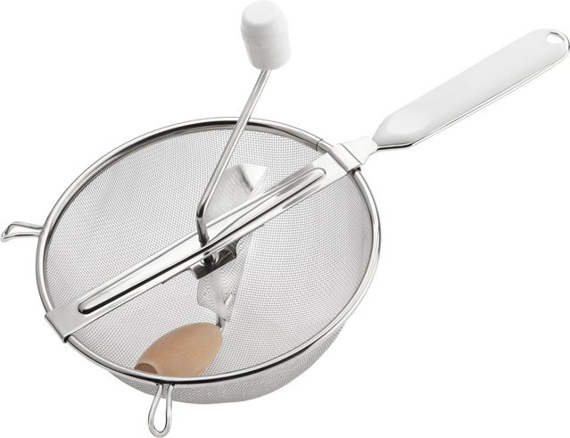 Westmark Passiermaschine aus Edelstahl mit feinem Netz, Silber, Durchmesser: 20 cm - Bild 1