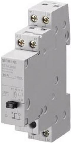 Siemens Schaltrelais 5TT4205-1 in Grau mit 400V Nennspannung, 16A Schaltstrom, 1 Schließer und 1 Öffner - Bild 1