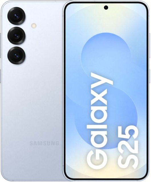 Samsung Galaxy S25 5G Smartphone mit 128 GB Speicher in Hellblau - Bild 1