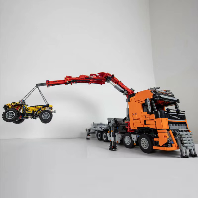 fischertechnik Haupttransporter-Elektrokran High-Tech FH16 750 8 x 6, 4351 Teile - Bild 2