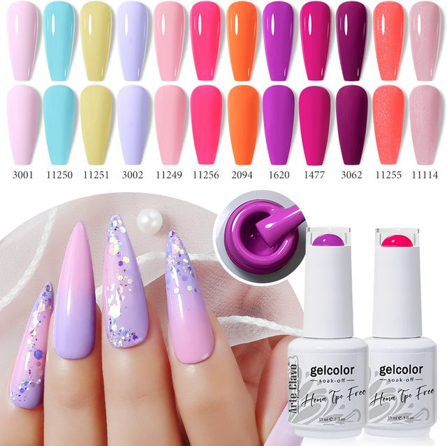 Arte Clavo Gel-Nagellack, 15 ml, Glänzend - Bild 1