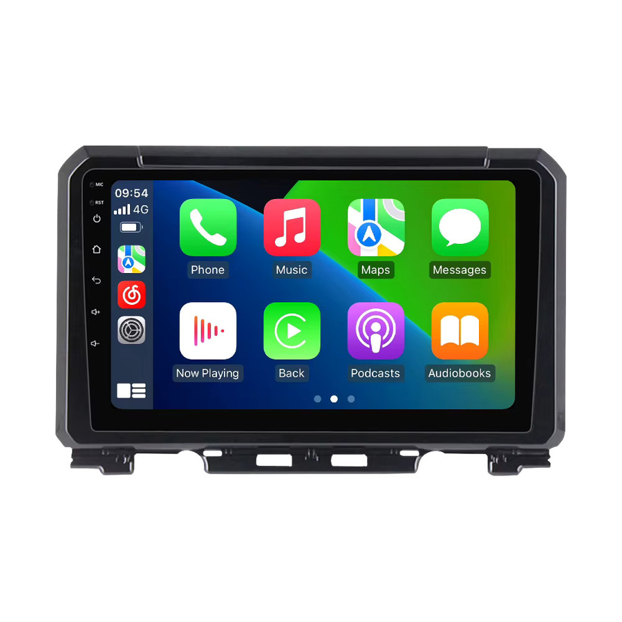 NAVIFANS Android 14 Autoradio für Suzuki Jimny JB64 JB74 mit 9 Zoll Display, GPS, WIFI und Carplay in Schwarz - Bild 7