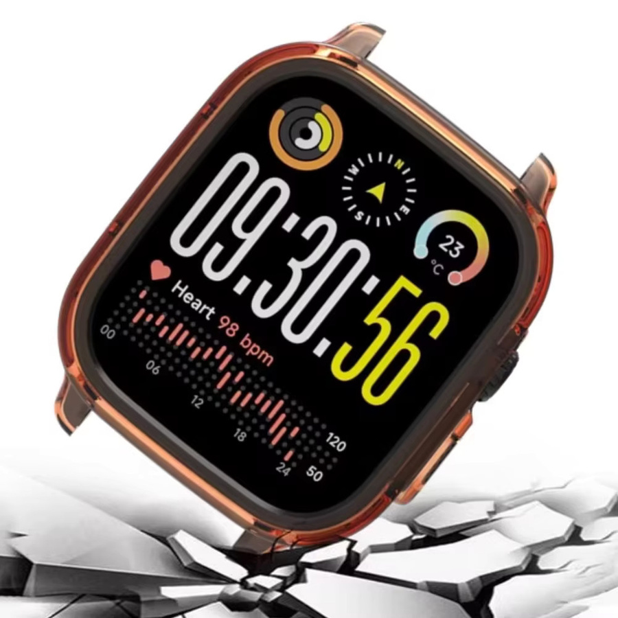 Realme Smartwatch Hülle TPU, transparent, Realme Watch 5 - Bild 3