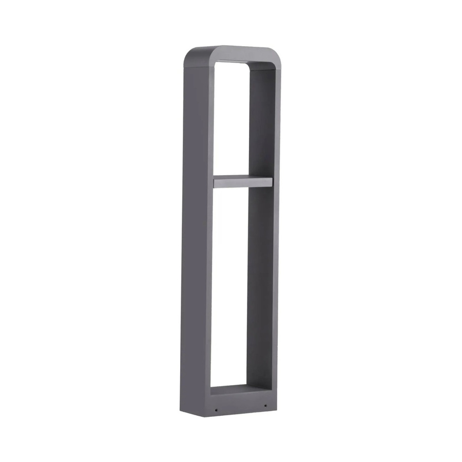 Lindby LED Außenleuchte Darko Wandleuchte in Dunkelgrau, Modernes Design, IP54 Spritzwassergeschützt aus Aluminium und Kunststoff - Bild 2