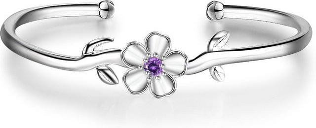 Armband 925 Silber, Kristall, Damen - Bild 1