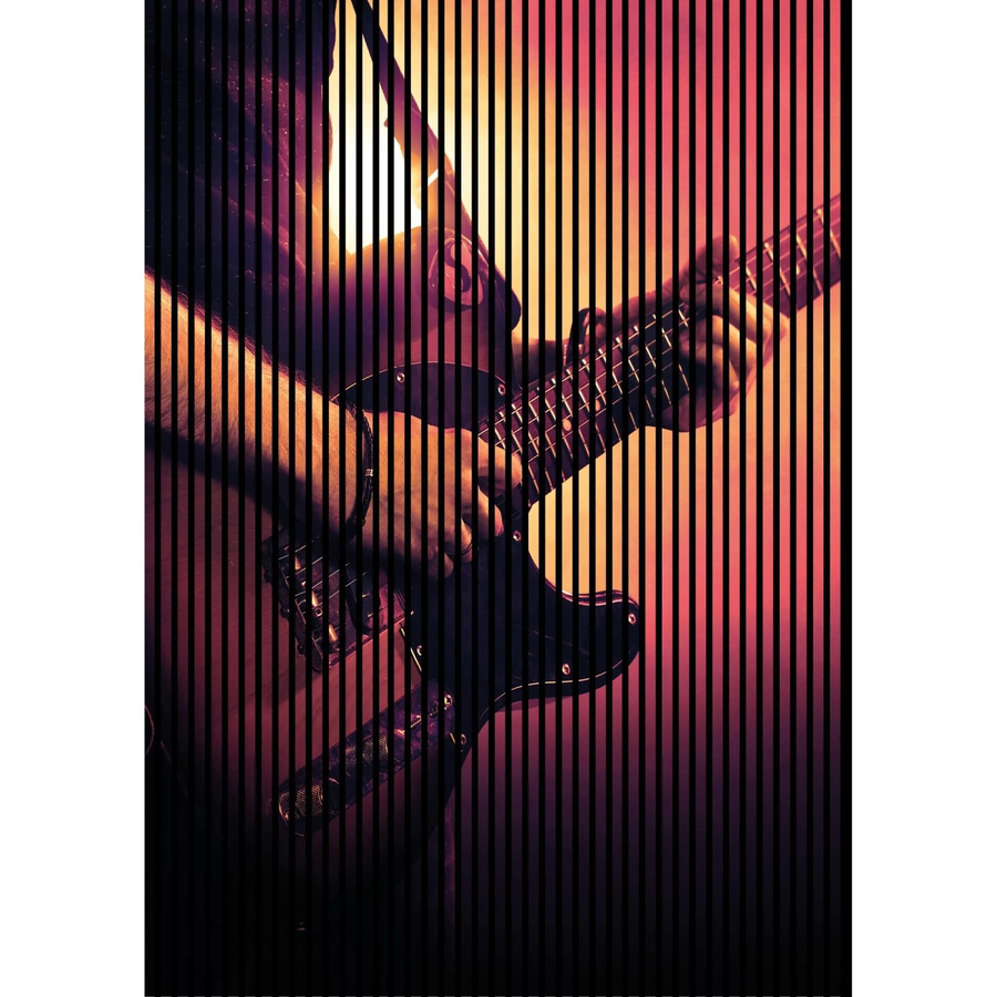 FN Acustico Akustikplatte Riff 1 in Bunt aus PET und MDF, B/H/T: 1.693 x 2.400 x 19 mm - Bild 2