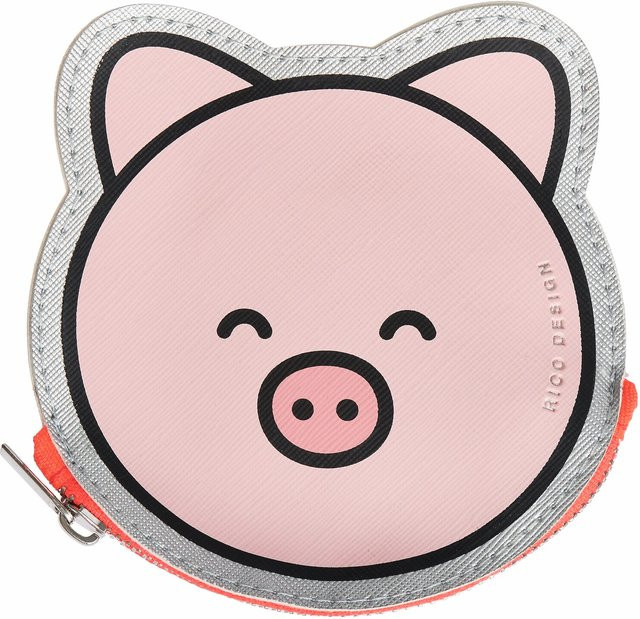 Rico Design Portmonnaie Chingu Schwein in Pink - Bild 1