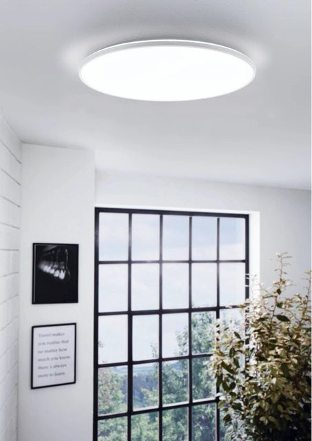 Eglo LED Aufbauleuchte Crespillo in Weiß, rund, 29 W - Bild 1