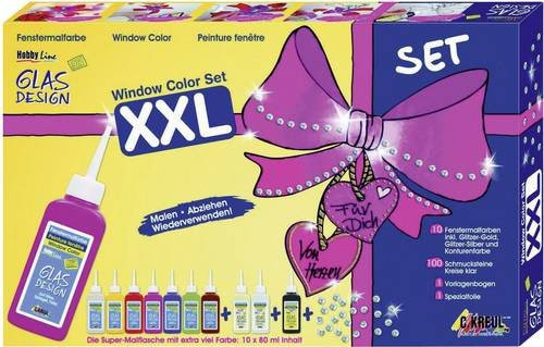 No Name Window Color Glas Design Set XXL - Bild 1