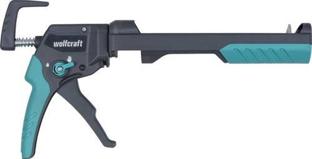 Wolfcraft Kartuschenpresse MG 400 in Blau/Schwarz aus Kunststoff und Metall - Bild 4