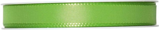 Halbach Taftband aus Polyester in Hellgrün, Breite: 15 mm, Länge: 10 m - Bild 1