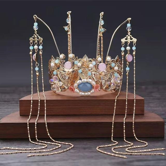 Wucifang Jewelry Tiara, Strass, gray, Damen - Bild 1