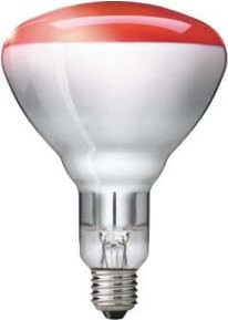 Philips Lighting Infrarot-Heizstrahler IR150RH BR125 mit E27 Fassung, transparentes Glas - Bild 1