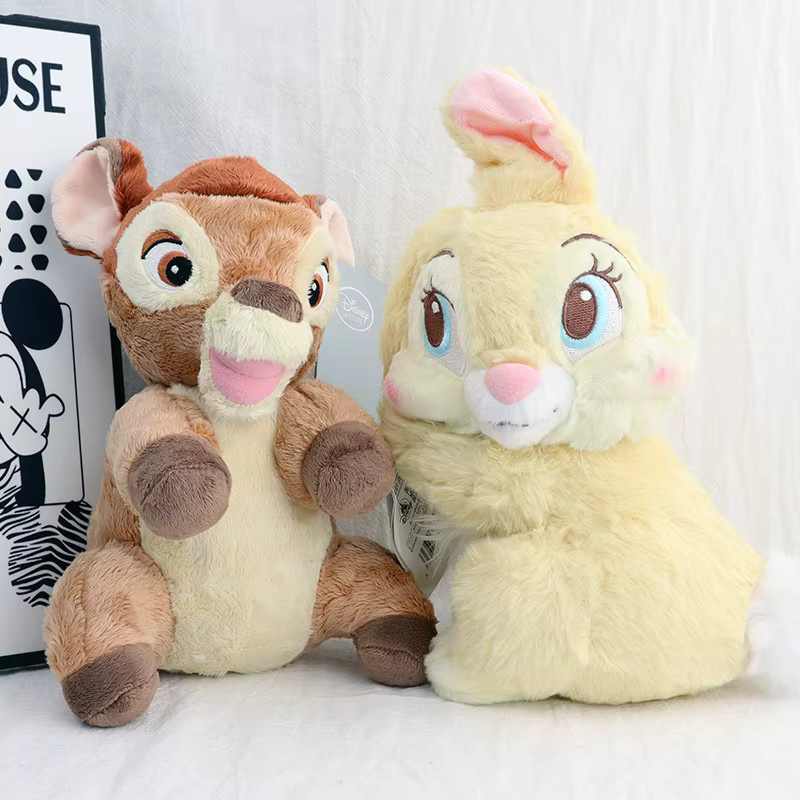Bandai Disney Bambi Thumper Plüsch-Hase, Gelb und Grau, Plüsch / Textil - Bild 1