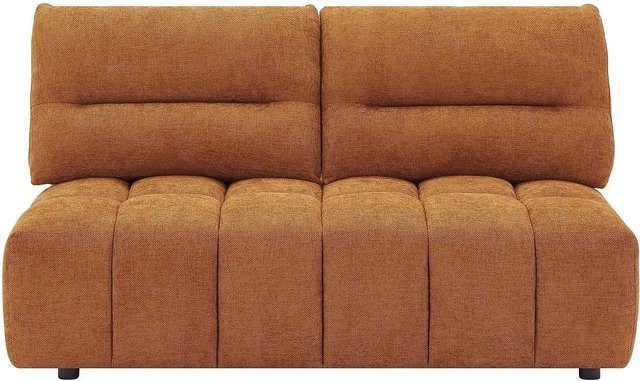 Vente-unique Sofa Apoliu in Terracotta mit Strukturstoff, Breite: 170 cm - Bild 1