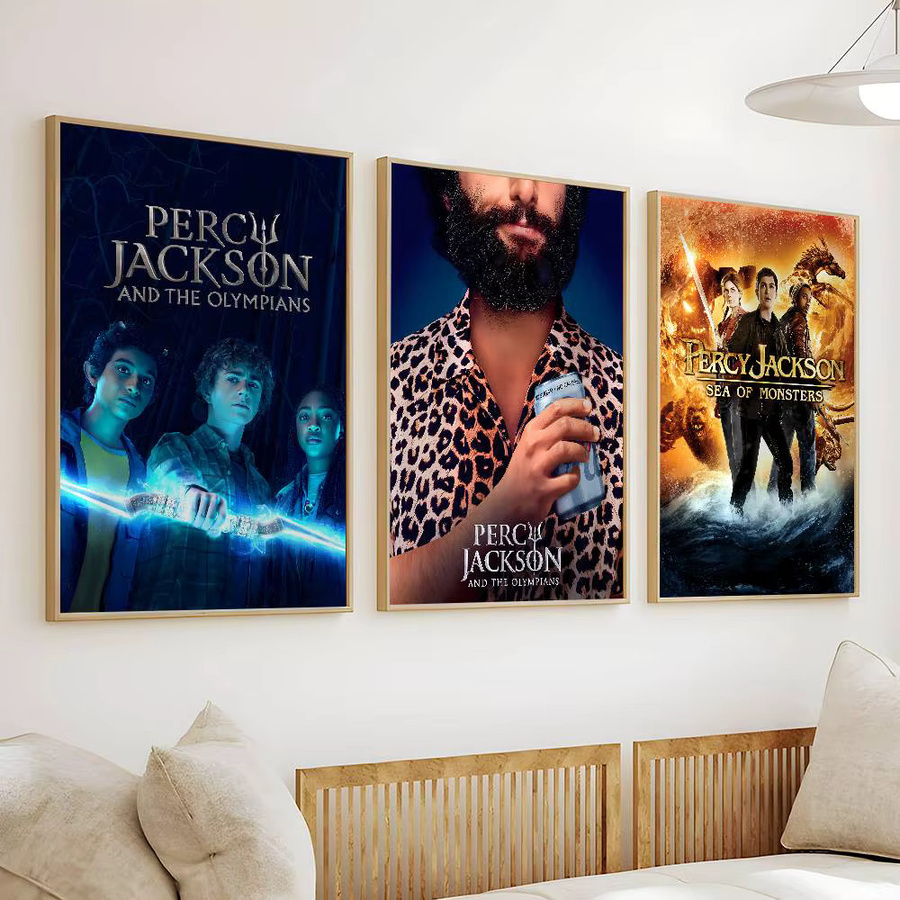 Wasserfestes Wandkunst-Poster Percy Jackson Olympian Motiv als Aufkleber in Mehrfarbig für Wohnzimmer und Bar - Bild 4
