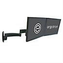 Ergotron 200 Series Dual Monitorarm Wandmontage für zwei Displays bis 22 Zoll, Schwarz - Bild 3