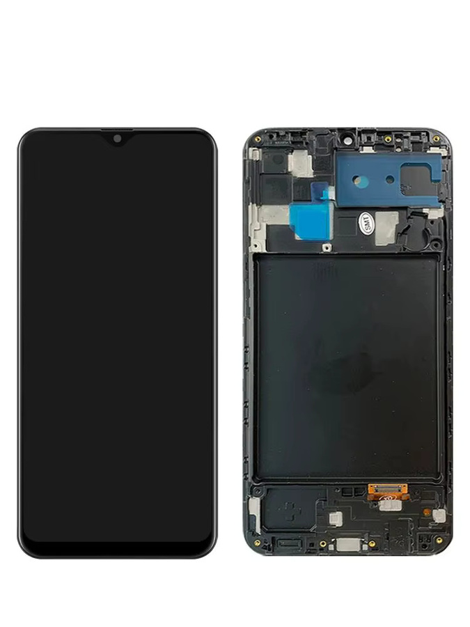 Samsung Ersatz LCD Display mit AMOLED/TFT Touchscreen Digitizer in Schwarz für Galaxy A20 SM-A205F/DS - Bild 6