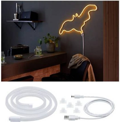 Paulmann Neon Colorflex LED-Streifen Orange mit USB-Anschluss 1 m - Bild 1