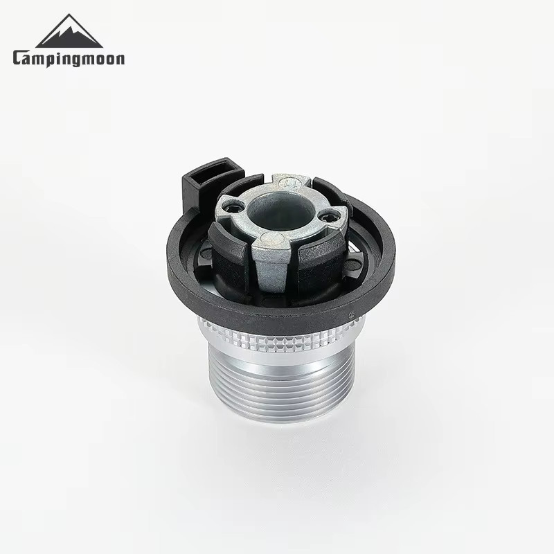 CAMPINGMOON Z19 Propan-zu-Zylinder-Adapter für Campingzubehör mit US-Propananschluss in Silber - Bild 3