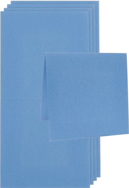 Rico Design Paper Poetry Luxury Karten Quadratisch Royalblau - Bild 1