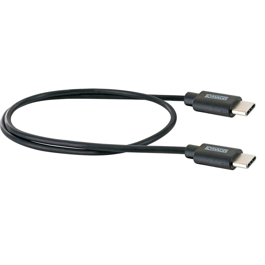Schwaiger USB-C Sync- und Ladekabel in Schwarz, 0,5 m - Bild 2