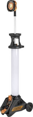 Brennenstuhl professionalLINE LED Baustrahler TU 23050 M 360° Rundumlicht mit Teleskopstativ, 26900 lm, IP54, Schwarz/Silber, B: 43,0 cm, H: 13,1 - 17,3 cm - Bild 1