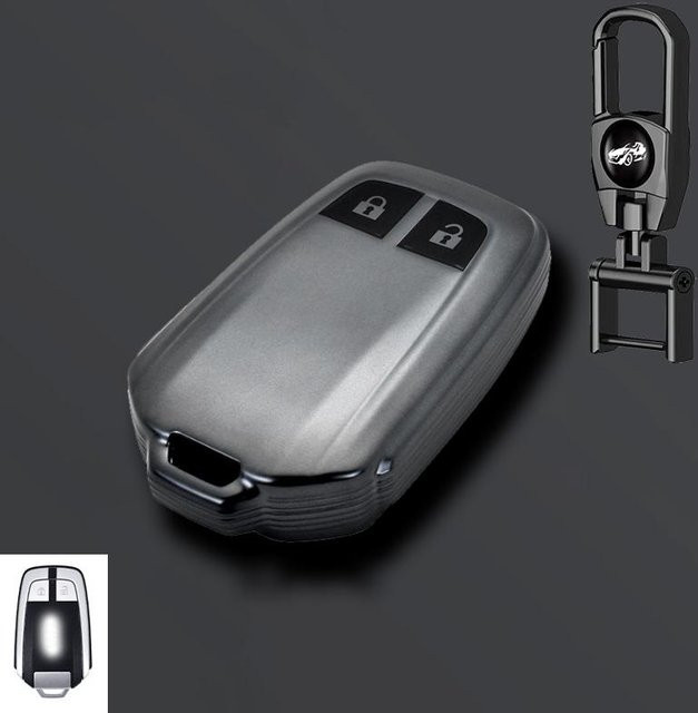 Graue TPU Fernbedienungshülle für Isuzu D-MAX und MU-X Keyless Zubehör - Bild 1