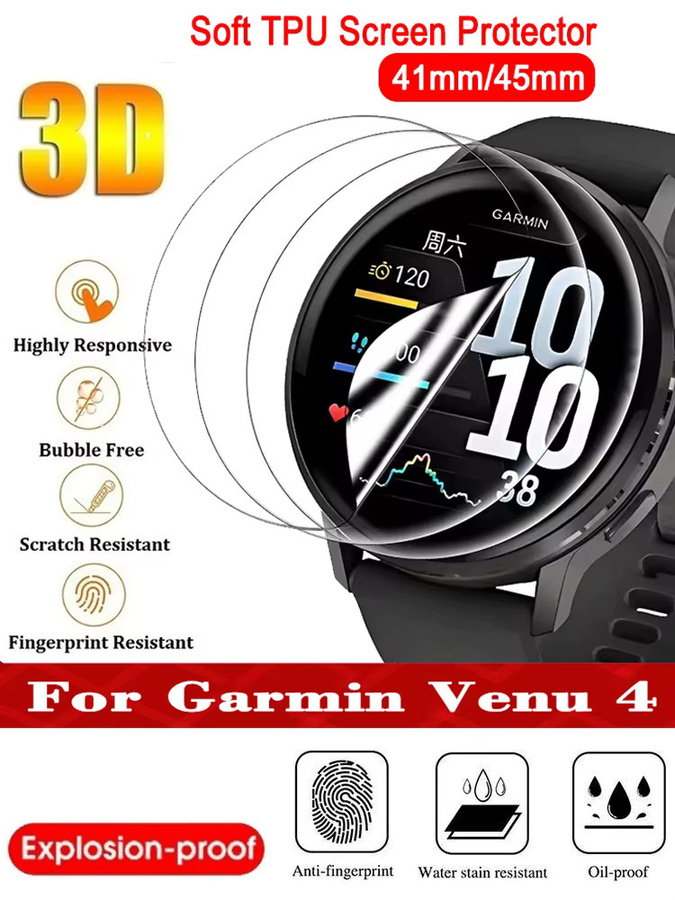 Garmin Displayschutzfolie, Silikon, transparent, Unisex - Bild 6