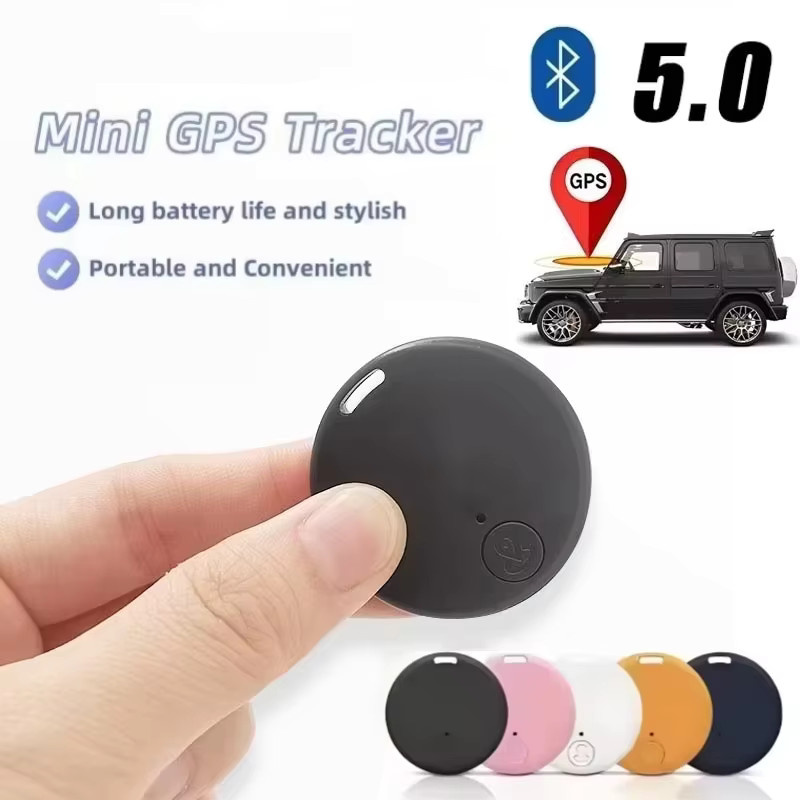 DIXSG Mini-GPS-Tracker mit Bluetooth 5.0 für Fahrrad-Diebstahlschutz und Ortung von Senioren und Kindern, Blau, kompatibel mit iOS und Android - Bild 2