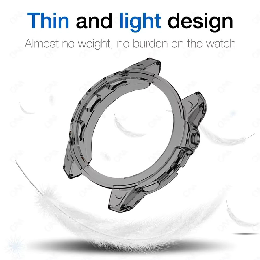 QCTOG Smartwatch Schutzrahmen, Kunststoff, Weiß, Unisex - Bild 4