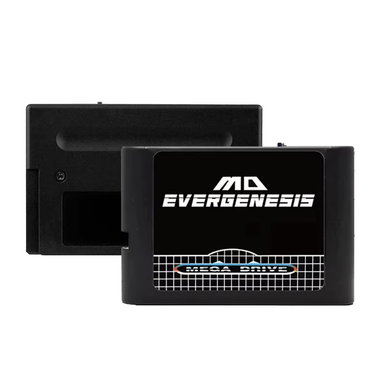 Bandai 3000-in-1 Spielkassette EDMD mit 4GB Mini-SD-Karte für Genesis Mega Drive MD-Spielkonsole in Schwarz - Bild 2