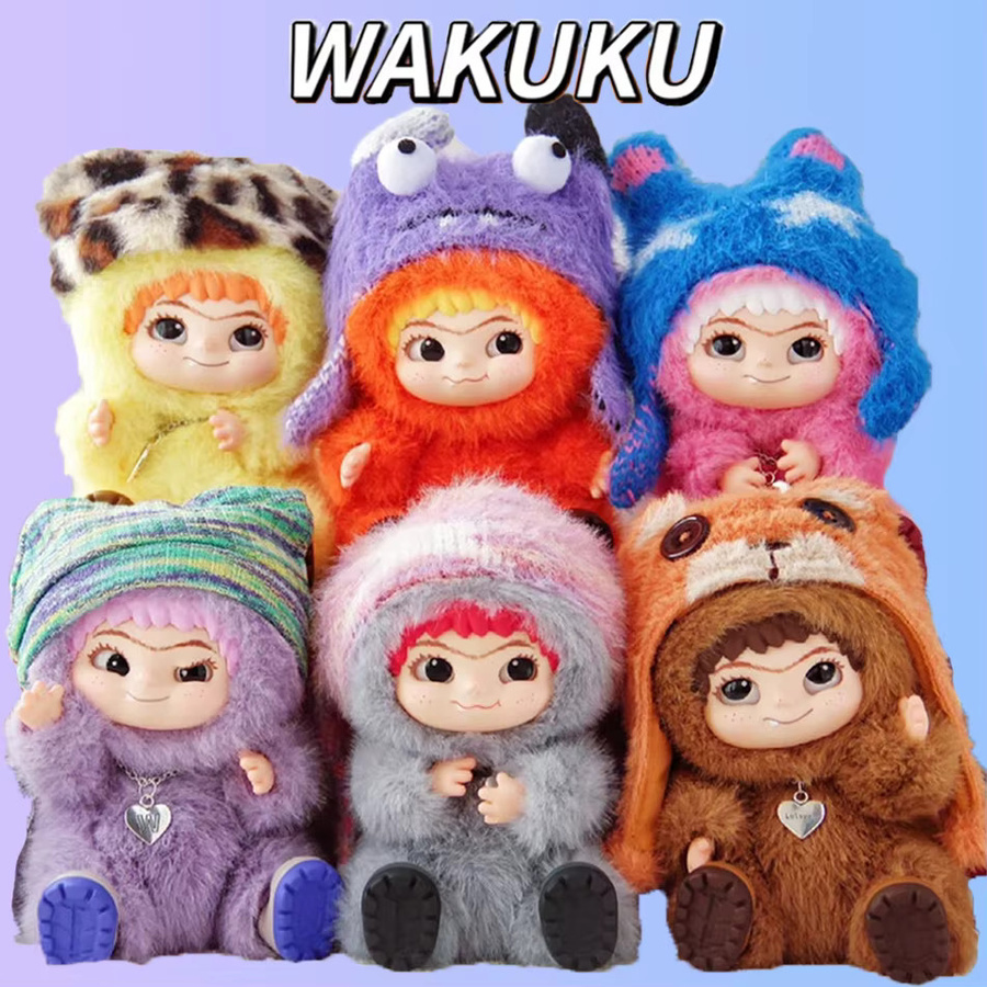 Bandai Wakuku Action-Figur, Plüsch / Textil, Tiere, Bunt / Mehrfarbig - Bild 7