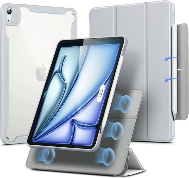 ESR Rebound Hybrid Hülle für Apple iPad Air 11 (2024/2025/2026), Grau - Bild 1