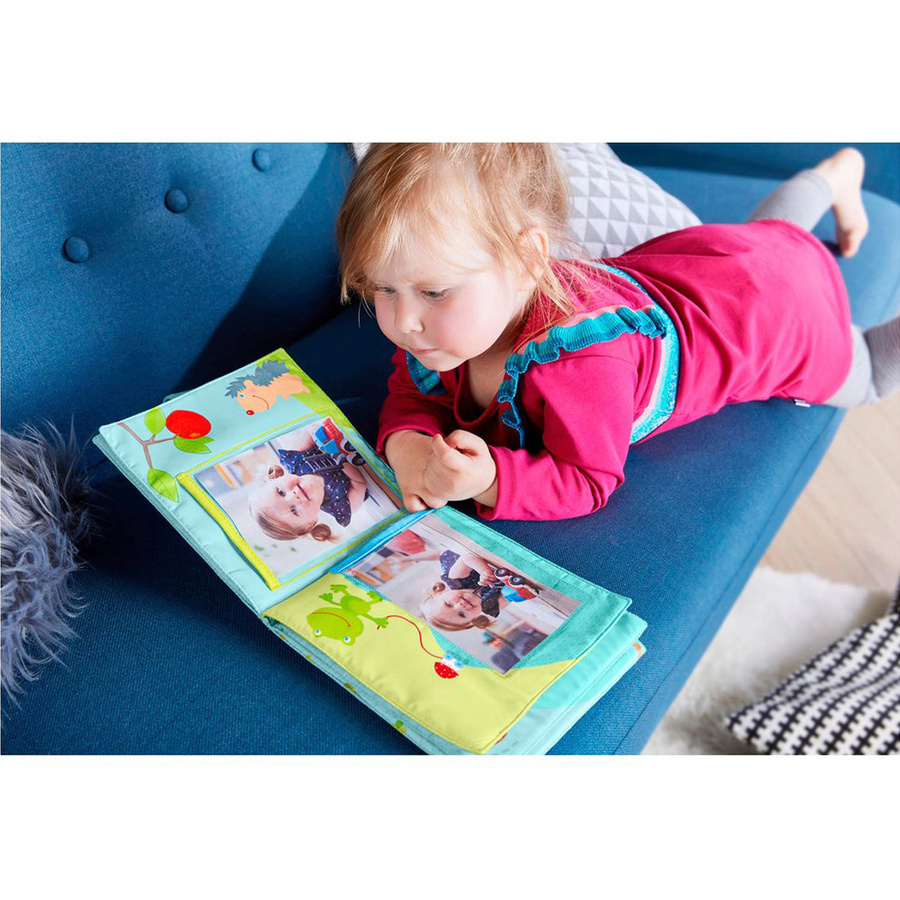 HABA Stoffbuch Baby-Fotoalbum Glück - Bild 2