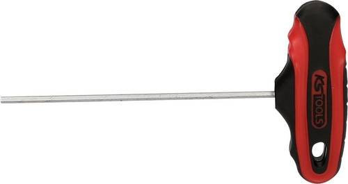 KS Tools ERGOTORQUEplus T-Griff-Innensechskant-Schlüssel in Rot aus Stahl mit 2,5 mm Schlüsselweite - Bild 1