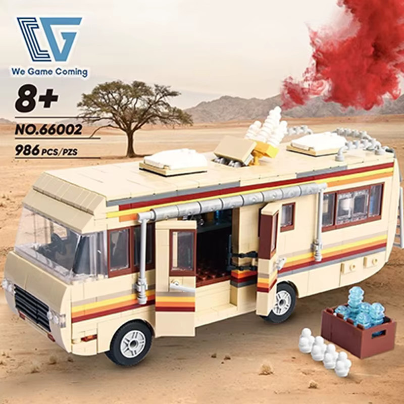 barweer Breaking Bad Bus, Fahrzeug, 986 Teile, ab 8 Jahren - Bild 2