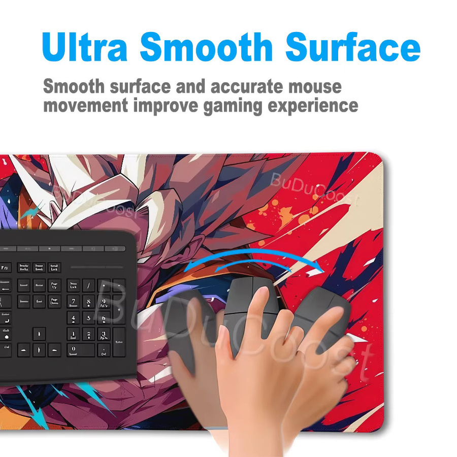 Bandai Dragon Ball Z Anime Mauspad XXL Schreibtischunterlage für Gamer in Multicolour - Bild 4