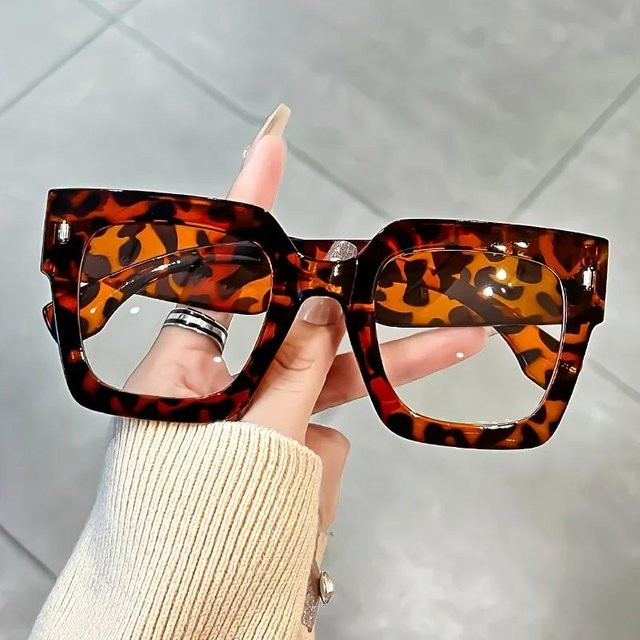 Fable Korrektionsbrille Unisex, Vollrand, Square, Plastic, Schwarz - Bild 1