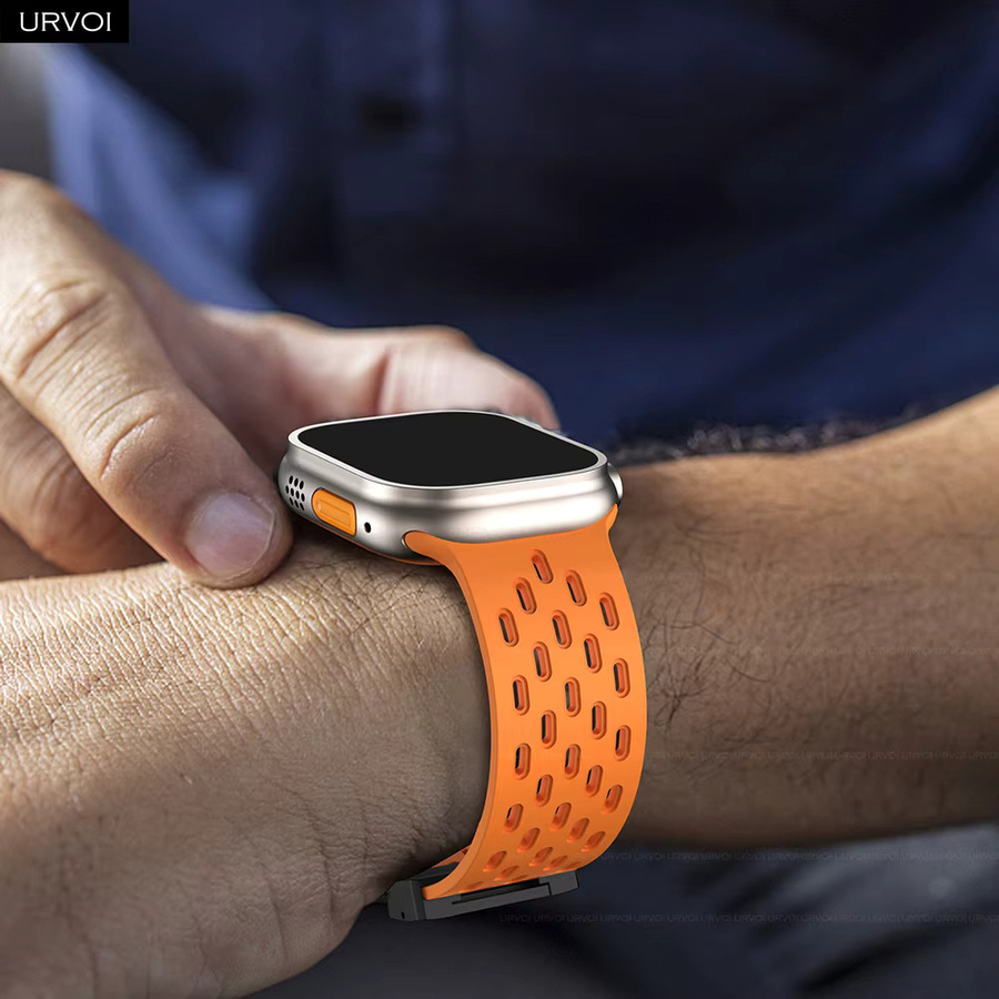 URVOI Uhrenarmband Silikon, Bunt, Unisex - Bild 5