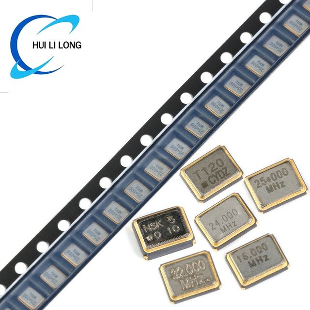 10 Stück SMD Quarz-Kristalloszillator 3225 Passiv in Silber - Bild 1