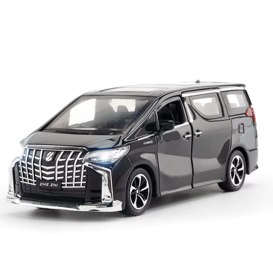 MAKEDA Alphard Vellfire MPV Spielzeugautomodelle, 1:32, Metall, mit Sound und Licht - Bild 5